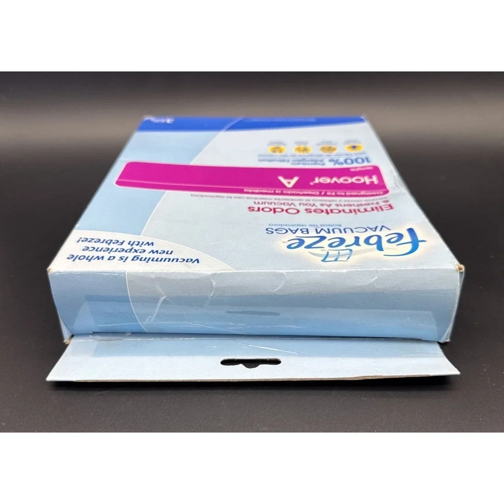 New Febreze Upright Vacuum Bags Hoover A Allergen Filtration 3 Bags Replacement